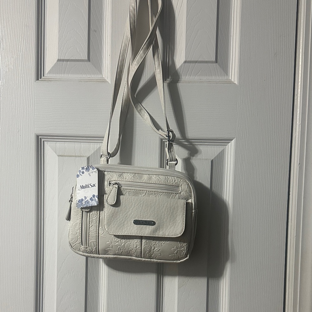 Women's Cream Shoulder Bag